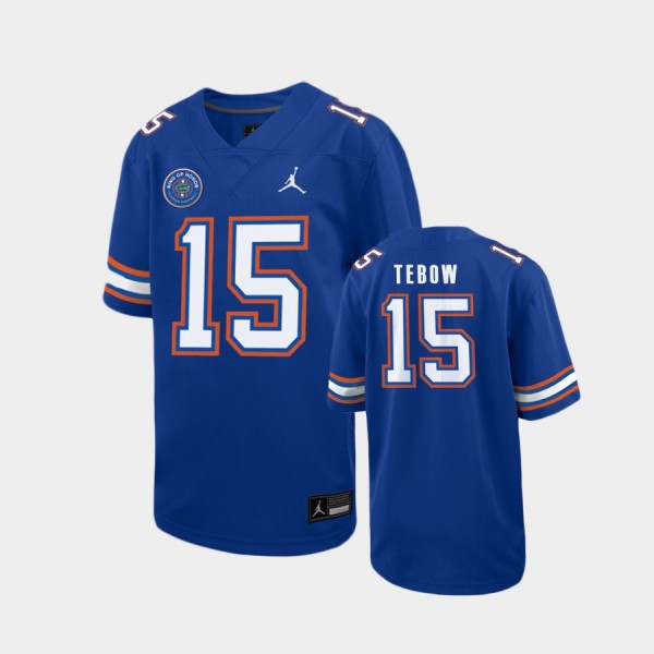 15 Tim Tebow Florida Youth Football Jersey Blue, Tim Tebow Florida Gators  Jersey, T-Shirts, Hats